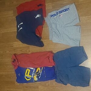 Polo Shorts And Tees Size 8